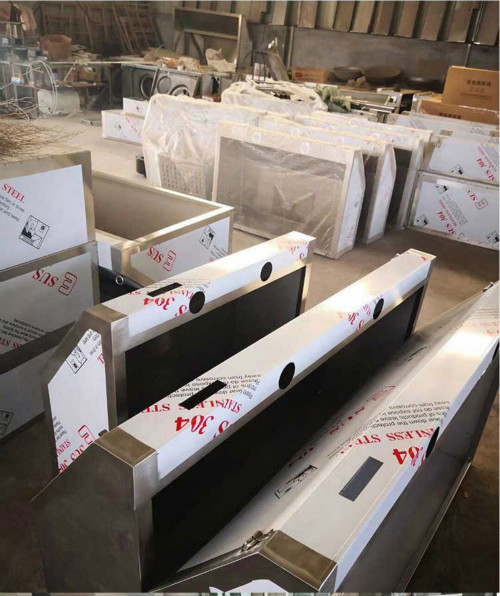深圳通風管道廠家深圳廚房排煙罩工程安裝寶安廚房煙罩定做龍崗廚房排煙罩加工