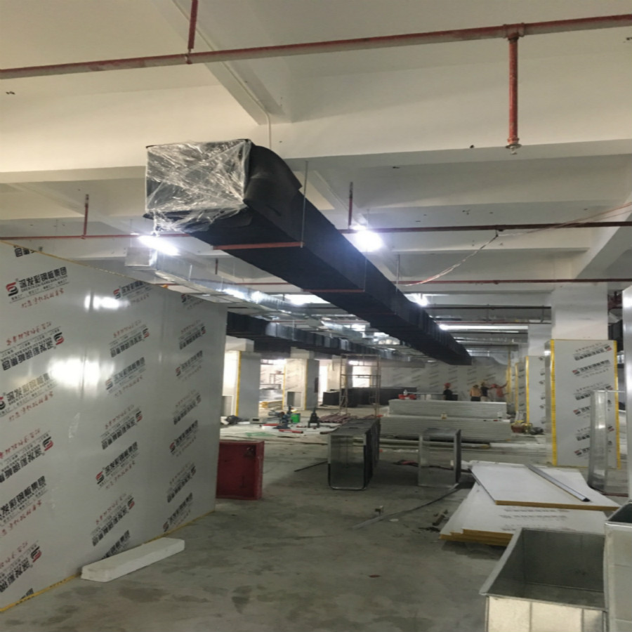 深圳通風管道廠家承接坪山廠房降溫通風管道安裝工程