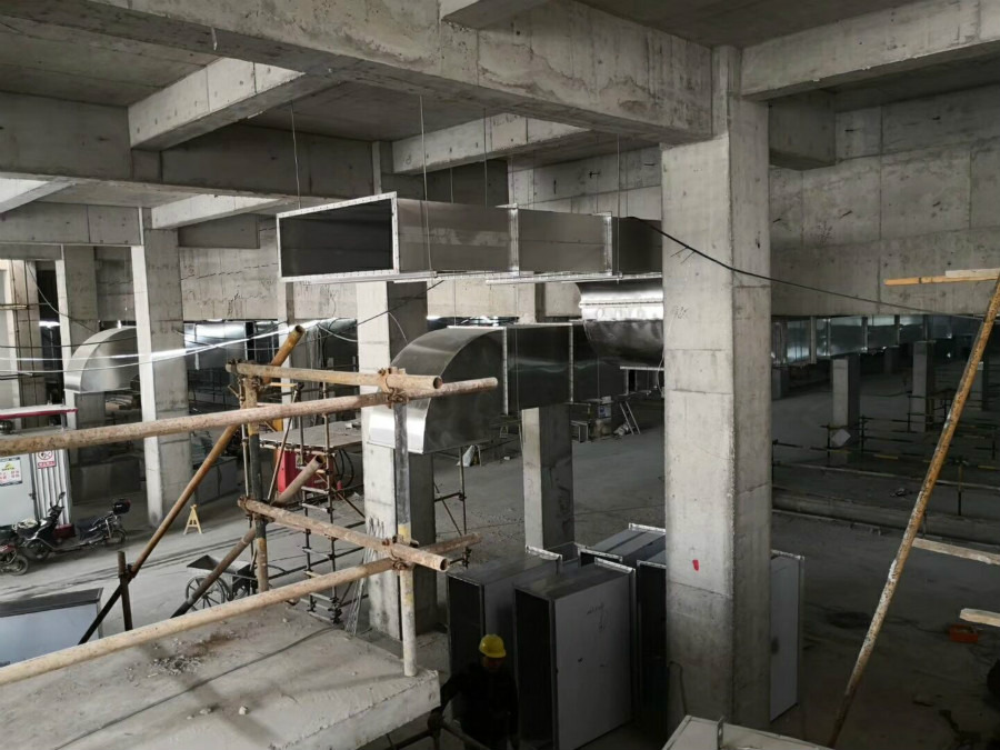 深圳風管廠家承接西鄉地下室通風管道安裝工程