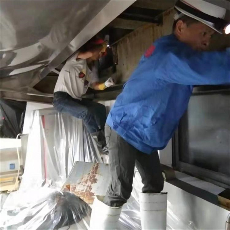 深圳酒店廚房油煙管道清洗 餐廳排油煙管道清洗 酒樓油煙管道清理