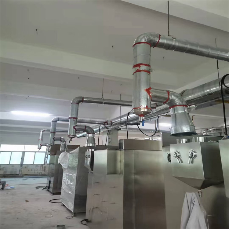 朔膠廠通風管道安裝 五金廠排煙管道安裝 玩具廠排煙管道安裝 車間排煙管道