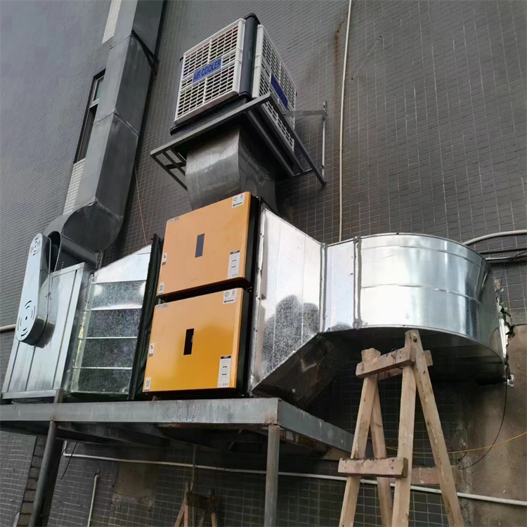 光明商業油煙管道安裝工程 商鋪公共排煙管道安裝工程 大風量油煙管道安裝