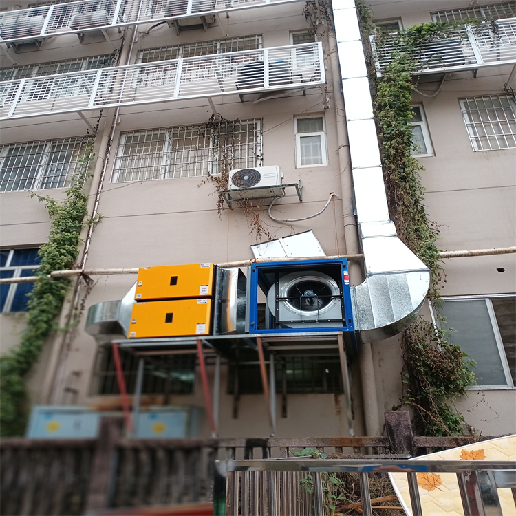 酒樓排煙管道安裝 深圳酒樓廚房排煙管道安裝工程 