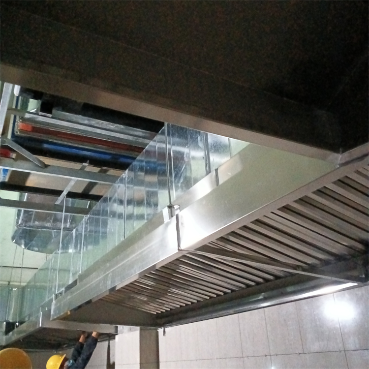 酒樓餐飲廚房排煙管道安裝工程 龍華酒樓廚房排煙管道安裝公司