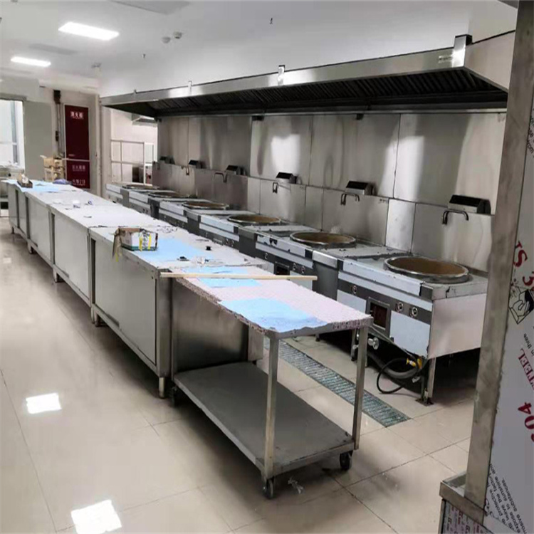 松崗飯堂油煙管道安裝工程 石巖工廠廚房排煙管道安裝 民治飯堂油煙管道安裝