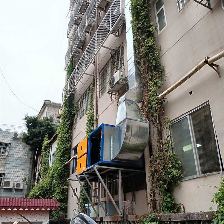 公司食堂油煙管道安裝工程 安裝工廠食堂油煙管道廠家 鹽田廚房排煙管道安裝