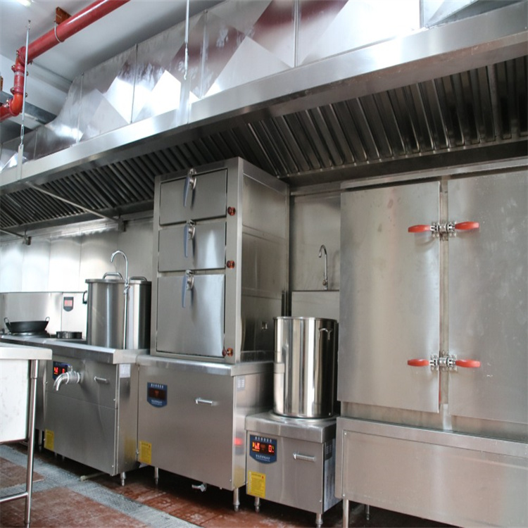 南山飯堂廚房排煙管道安裝 西麗工廠飯堂排煙管道安裝廠家 安裝工廠排煙管道