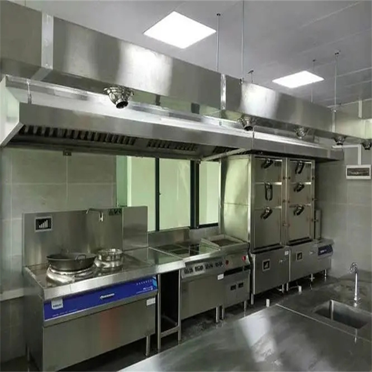 西鄉食堂排煙管道安裝 新安安裝食堂油煙管道工程 福永單位食堂排煙管道安裝