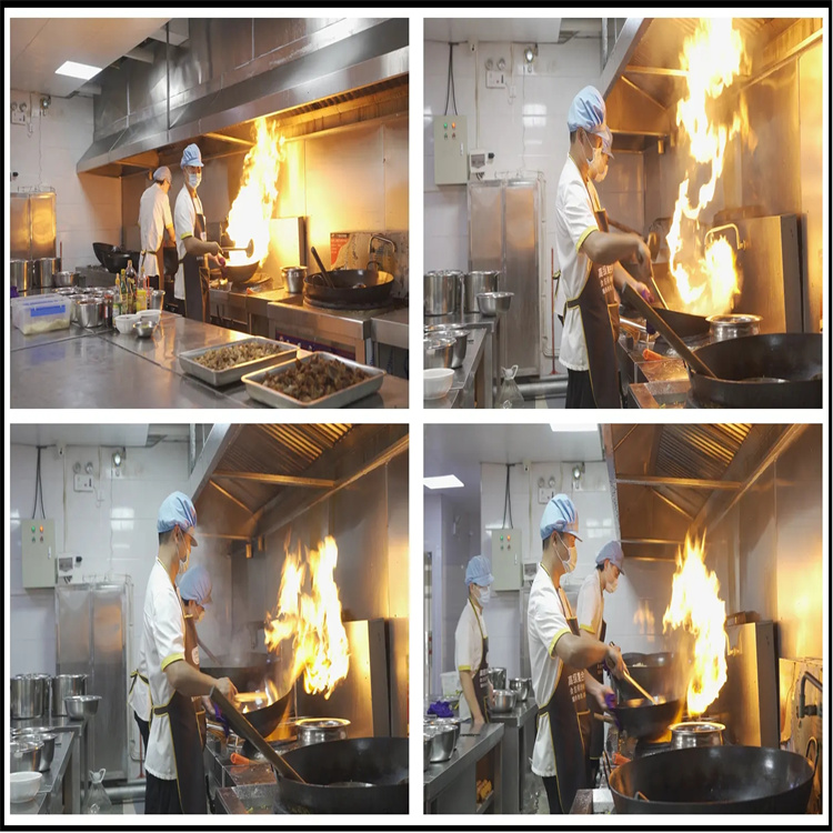 深圳火鍋店廚房排煙管道安裝工程 寶安火鍋店廚房油煙管道安裝