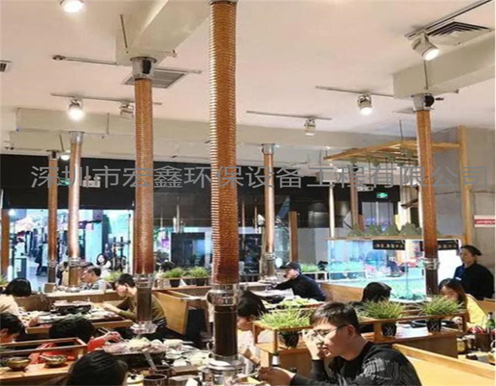 燒烤店油煙管道安裝工程 安裝燒烤店排煙管道廠家 排煙管道安裝工程隊