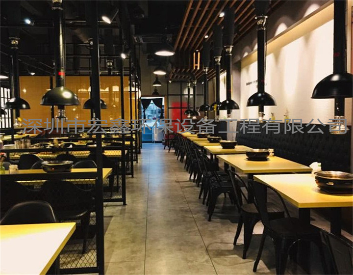 福田燒烤店油煙管道安裝 福保燒烤店油煙管道安裝 園嶺燒烤店排油煙管道安裝