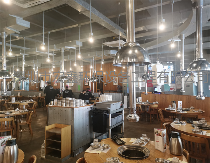 石巖烤肉店油煙管道安裝 民治安裝烤肉店排煙管道 大浪烤肉店油煙管道安裝