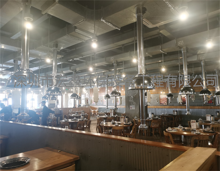 龍崗烤肉店油煙管道安裝 坪山烤肉店油煙管道安裝工程 坪山安裝烤肉店油煙管