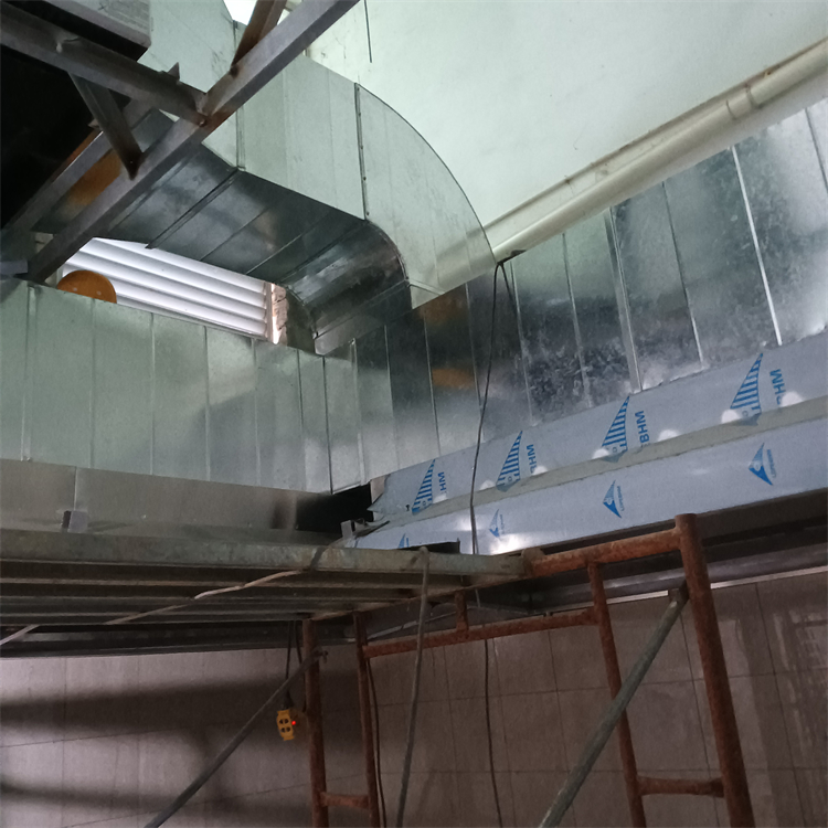 深圳酒店排油煙管道安裝工程 龍崗酒店排油煙管道安裝廠家 龍華廚房排煙管道